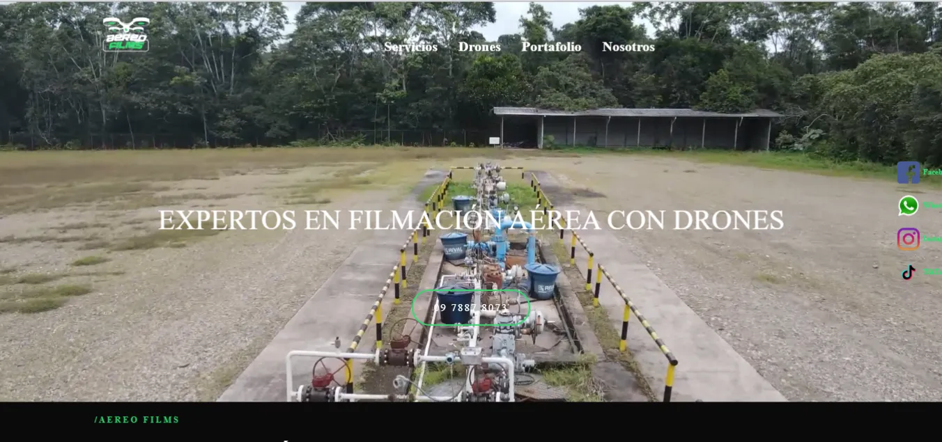 Aereo Films: Plataforma de Producción Audiovisual Aérea